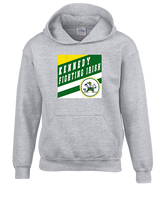 Kennedy HS Baseball Square - Youth Hoodie