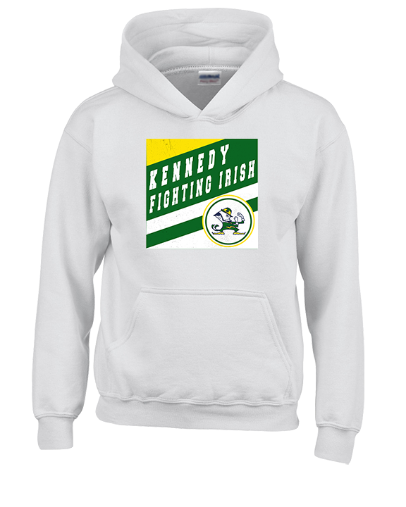 Kennedy HS Baseball Square - Youth Hoodie
