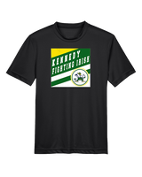 Kennedy HS Baseball Square - Youth Performance Shirt