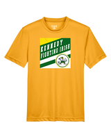 Kennedy HS Baseball Square - Youth Performance Shirt