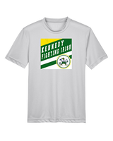 Kennedy HS Baseball Square - Youth Performance Shirt