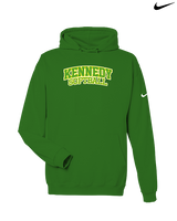 Kennedy HS Softball Logo - Nike Club Fleece Hoodie