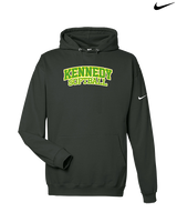 Kennedy HS Softball Logo - Nike Club Fleece Hoodie