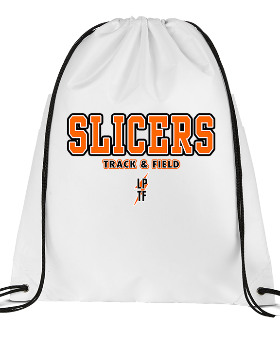 LaPorte HS Track & Field Block - Drawstring Bag