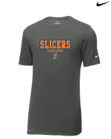 LaPorte HS Track & Field Block - Mens Nike Cotton Poly Tee