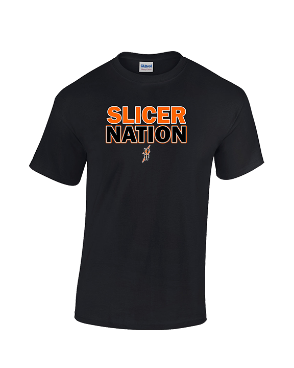 LaPorte HS Track & Field Nation - Cotton T-Shirt