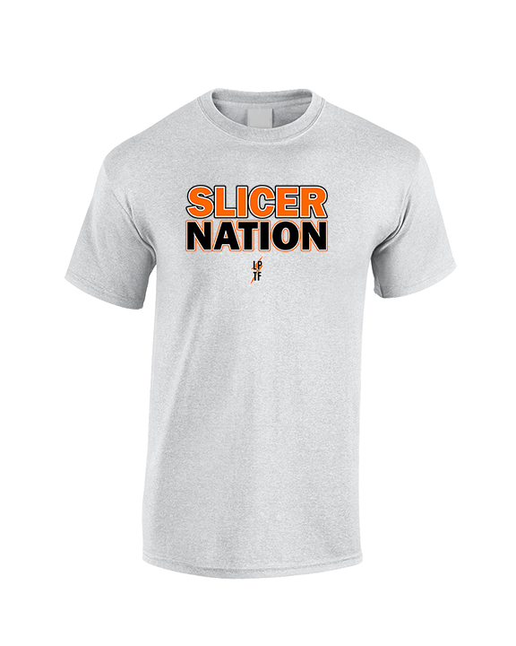 LaPorte HS Track & Field Nation - Cotton T-Shirt