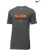LaPorte HS Track & Field Nation - Mens Nike Cotton Poly Tee