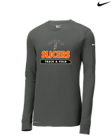 LaPorte HS Track & Field Property - Mens Nike Longsleeve