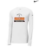 LaPorte HS Track & Field Property - Mens Nike Longsleeve