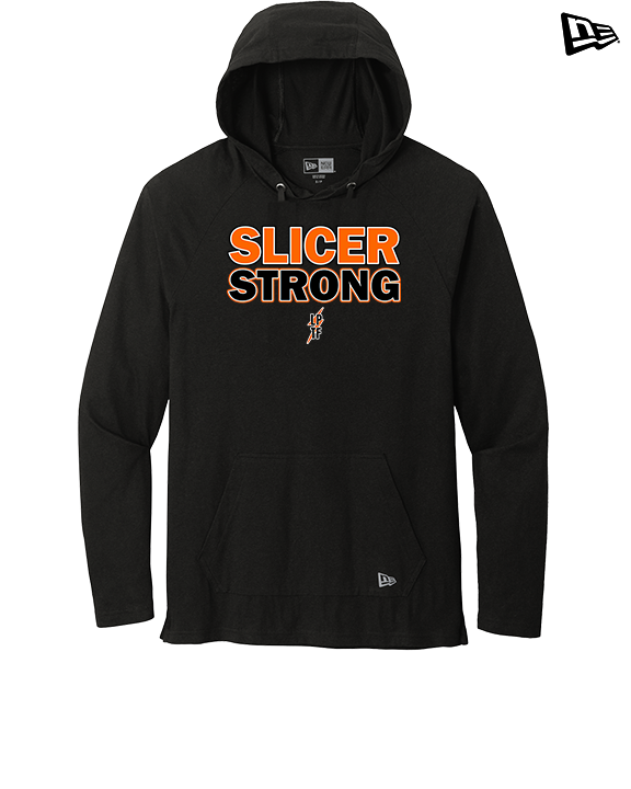 LaPorte HS Track & Field Strong - New Era Tri-Blend Hoodie