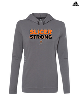 LaPorte HS Track & Field Strong - Womens Adidas Hoodie