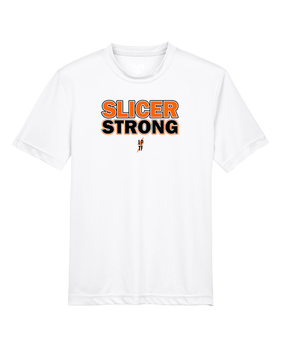 LaPorte HS Track & Field Strong - Youth Performance Shirt