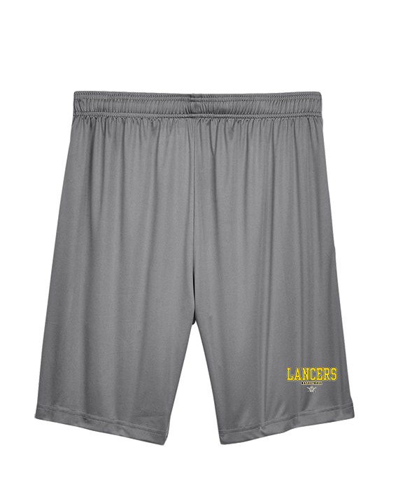 Lafayette HS Boys Basketball Block - Mens Training Shorts with Pockets