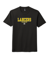 Lafayette HS Boys Basketball Block - Tri-Blend Shirt