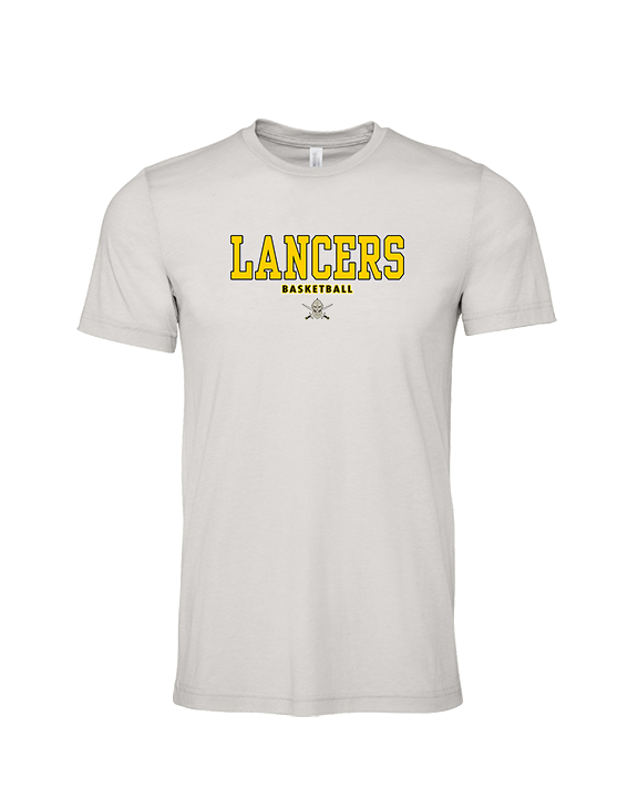 Lafayette HS Boys Basketball Block - Tri-Blend Shirt