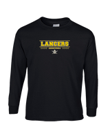 Lafayette HS Boys Basketball Border 2 - Cotton Longsleeve