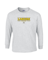 Lafayette HS Boys Basketball Border 2 - Cotton Longsleeve