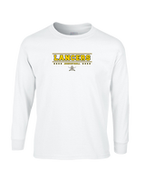 Lafayette HS Boys Basketball Border 2 - Cotton Longsleeve