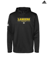 Lafayette HS Boys Basketball Border 2 - Mens Adidas Hoodie
