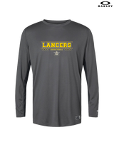 Lafayette HS Boys Basketball Border 2 - Mens Oakley Longsleeve