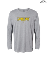 Lafayette HS Boys Basketball Border 2 - Mens Oakley Longsleeve