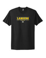 Lafayette HS Boys Basketball Border 2 - Mens Select Cotton T-Shirt