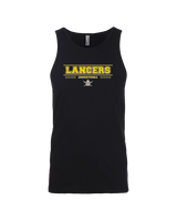 Lafayette HS Boys Basketball Border 2 - Tank Top