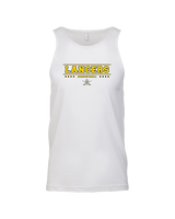 Lafayette HS Boys Basketball Border 2 - Tank Top