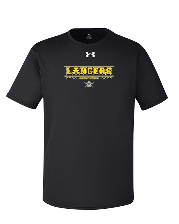 Lafayette HS Boys Basketball Border 2 - Under Armour Mens Team Tech T-Shirt