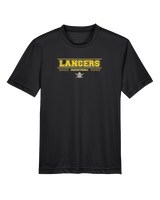 Lafayette HS Boys Basketball Border 2 - Youth Performance Shirt
