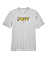 Lafayette HS Boys Basketball Border 2 - Youth Performance Shirt