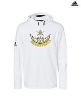 Lafayette HS Boys Basketball Outline - Mens Adidas Hoodie