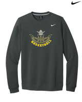 Lafayette HS Boys Basketball Outline - Mens Nike Crewneck