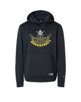 Lafayette HS Boys Basketball Outline - Oakley Performance Hoodie