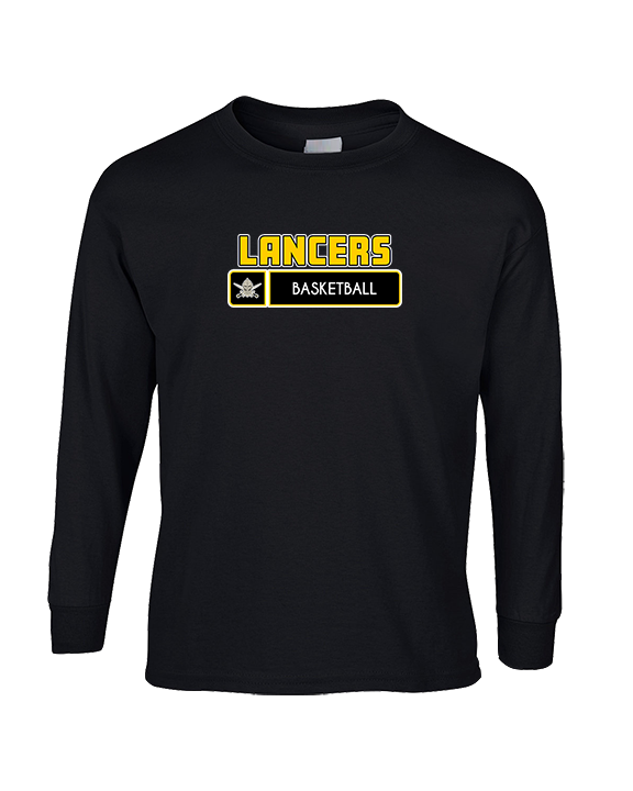 Lafayette HS Boys Basketball Pennant - Cotton Longsleeve
