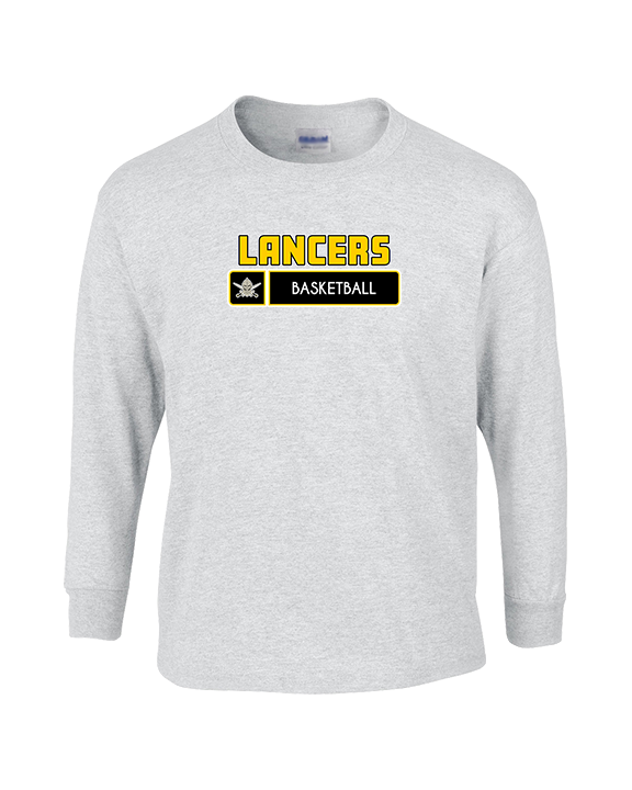 Lafayette HS Boys Basketball Pennant - Cotton Longsleeve