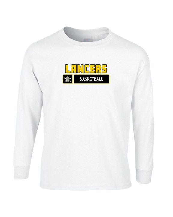 Lafayette HS Boys Basketball Pennant - Cotton Longsleeve