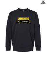 Lafayette HS Boys Basketball Pennant - Mens Adidas Crewneck