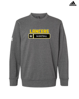Lafayette HS Boys Basketball Pennant - Mens Adidas Crewneck