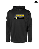 Lafayette HS Boys Basketball Pennant - Mens Adidas Hoodie