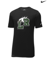 Lake Ridge HS JROTC Logo - Mens Nike Cotton Poly Tee
