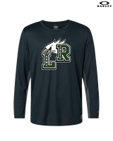 Lake Ridge HS JROTC Logo - Mens Oakley Longsleeve