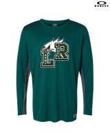 Lake Ridge HS JROTC Logo - Mens Oakley Longsleeve