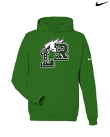 Lake Ridge HS JROTC Logo - Nike Club Fleece Hoodie