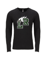 Lake Ridge HS JROTC Logo - Tri-Blend Long Sleeve