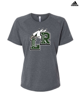 Lake Ridge HS JROTC Logo - Womens Adidas Performance Shirt