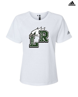 Lake Ridge HS JROTC Logo - Womens Adidas Performance Shirt