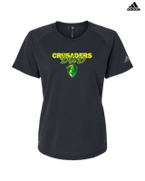 Lansdale Catholic HS Basketball Dad - Womens Adidas Performance Shirt
