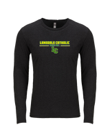Lansdale Catholic HS Basketball Keen - Tri-Blend Long Sleeve